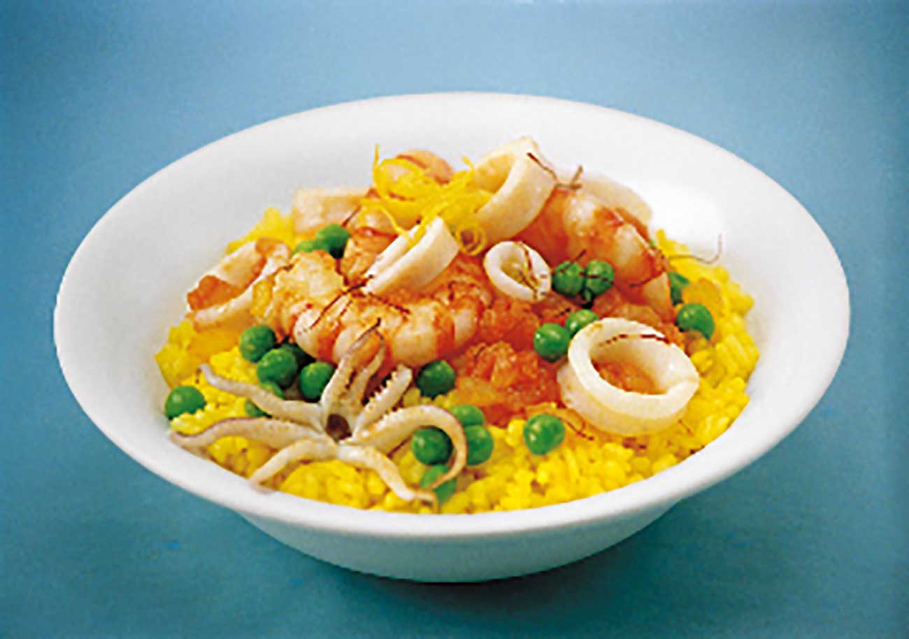 Read more about the article Risotto with Squids and Shrimps